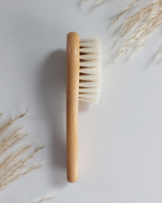 Wooden Baby Hair Brush