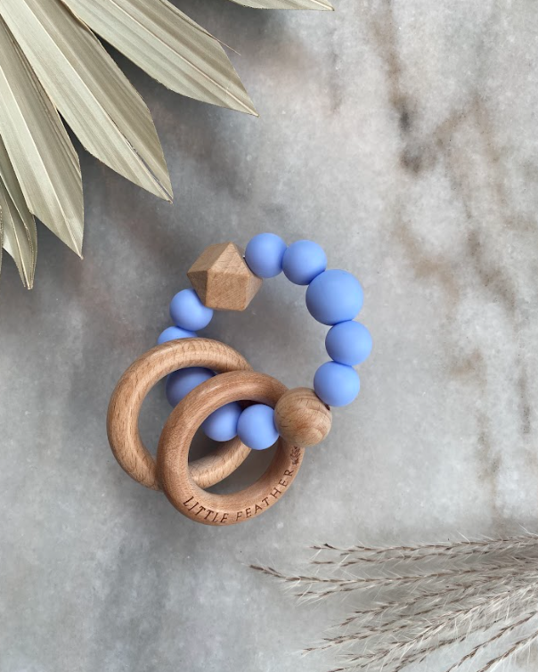 Little Feather Teething Ring