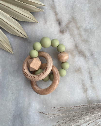Little Feather Teething Ring